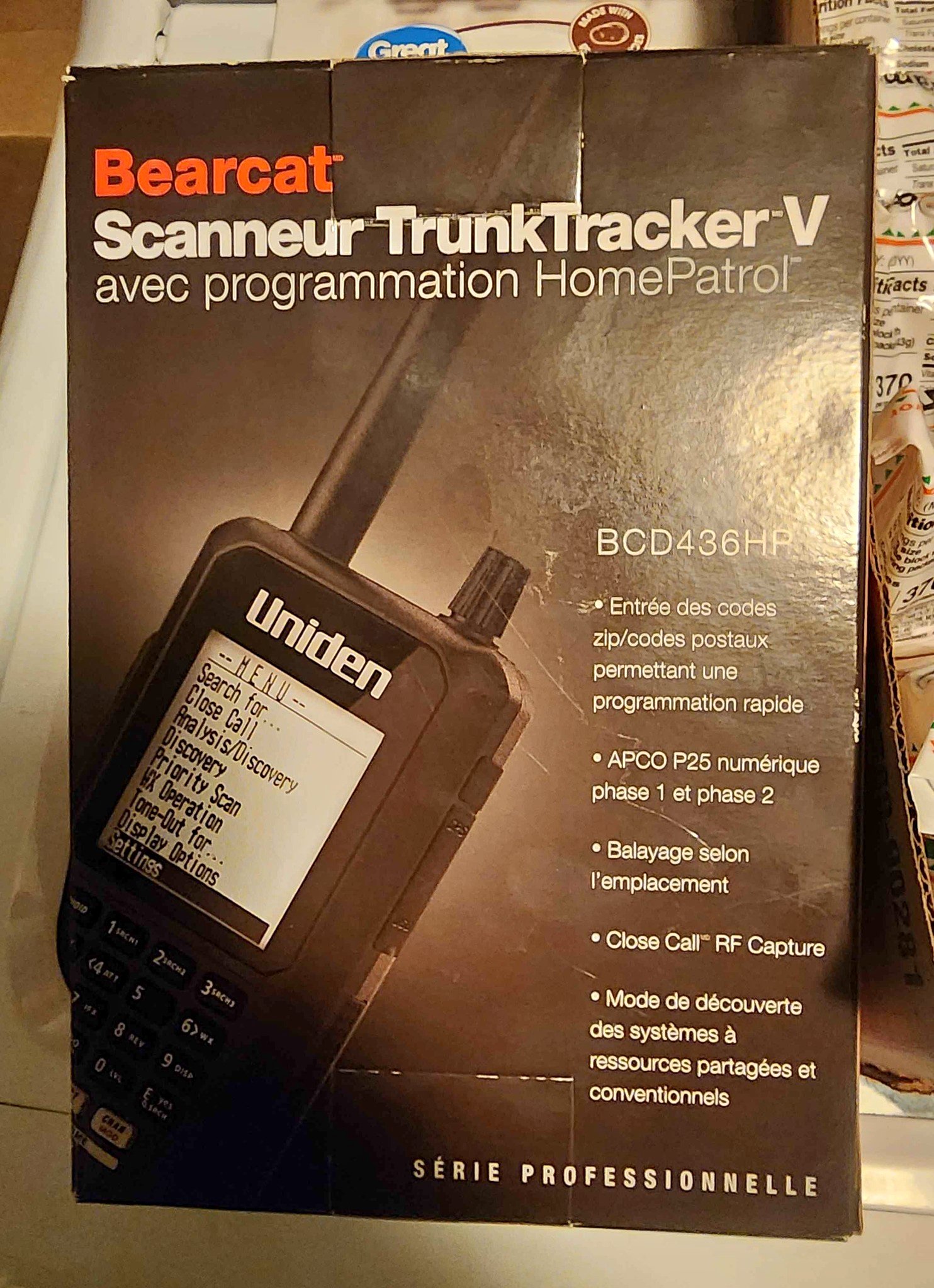Bearcat Scanner Trunk Tracker V - Measuring Tools & Sensors - Corinth ...