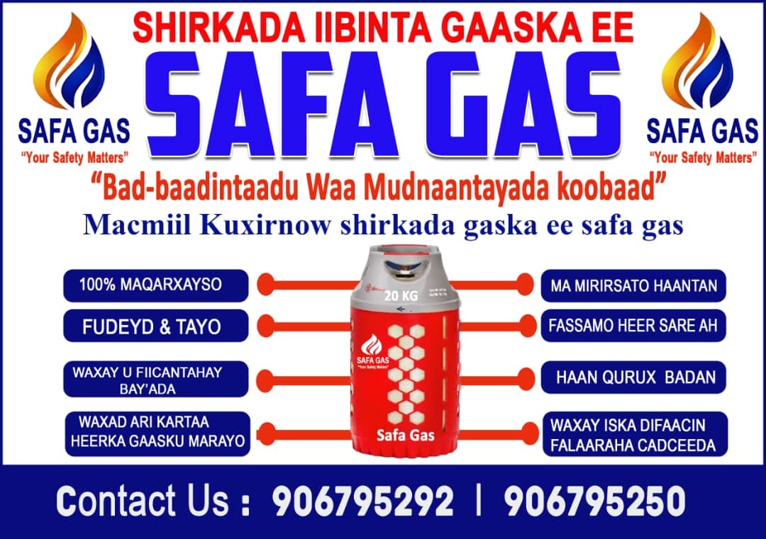 SAFA GAS | Garowe