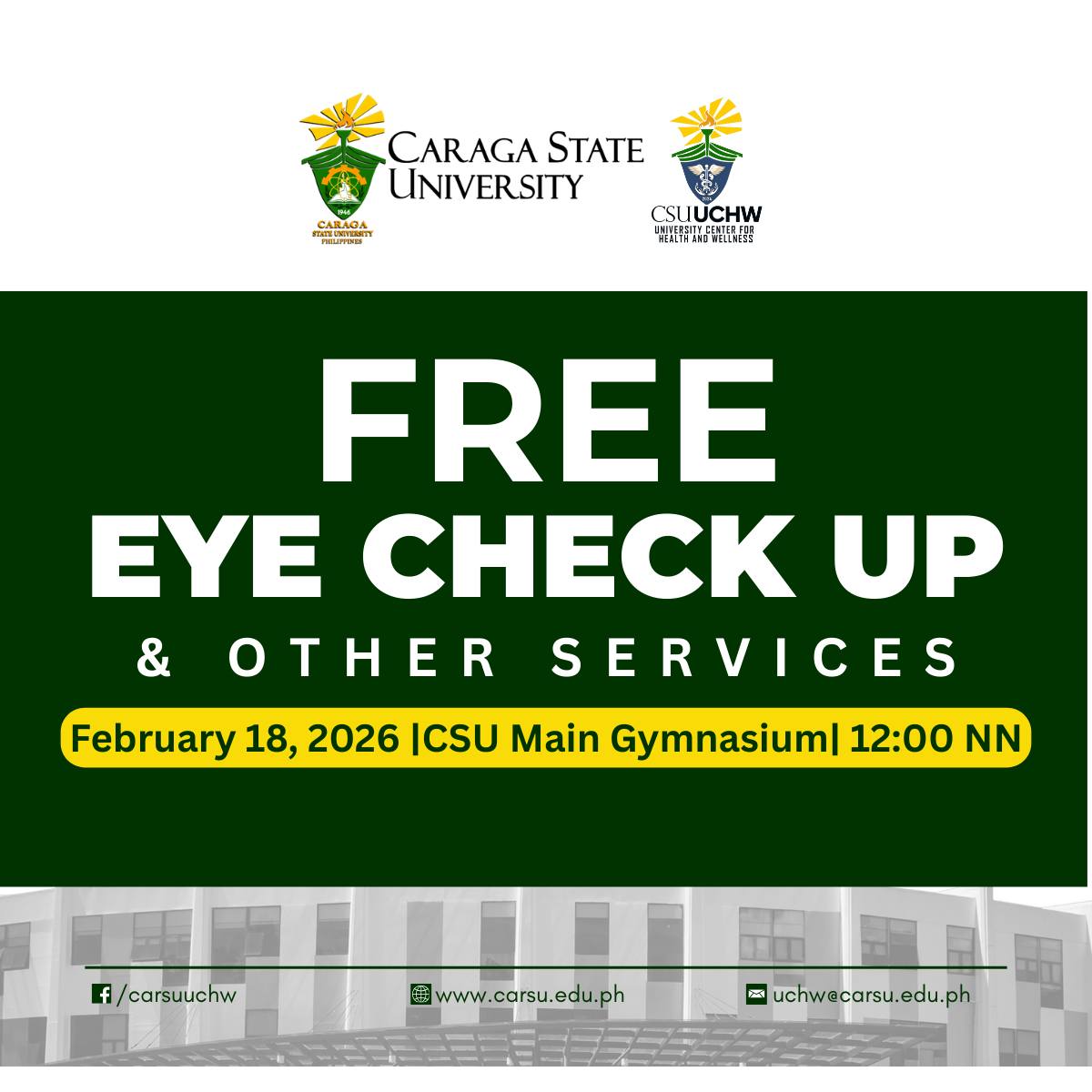 𝐅𝐑𝐄𝐄 𝐄𝐘𝐄 𝐂𝐇𝐄𝐂𝐊 𝐔𝐏 & 𝐎𝐓𝐇𝐄𝐑 𝐒𝐄𝐑𝐕𝐈𝐂𝐄𝐒 👁️ Take care of your vision and ...