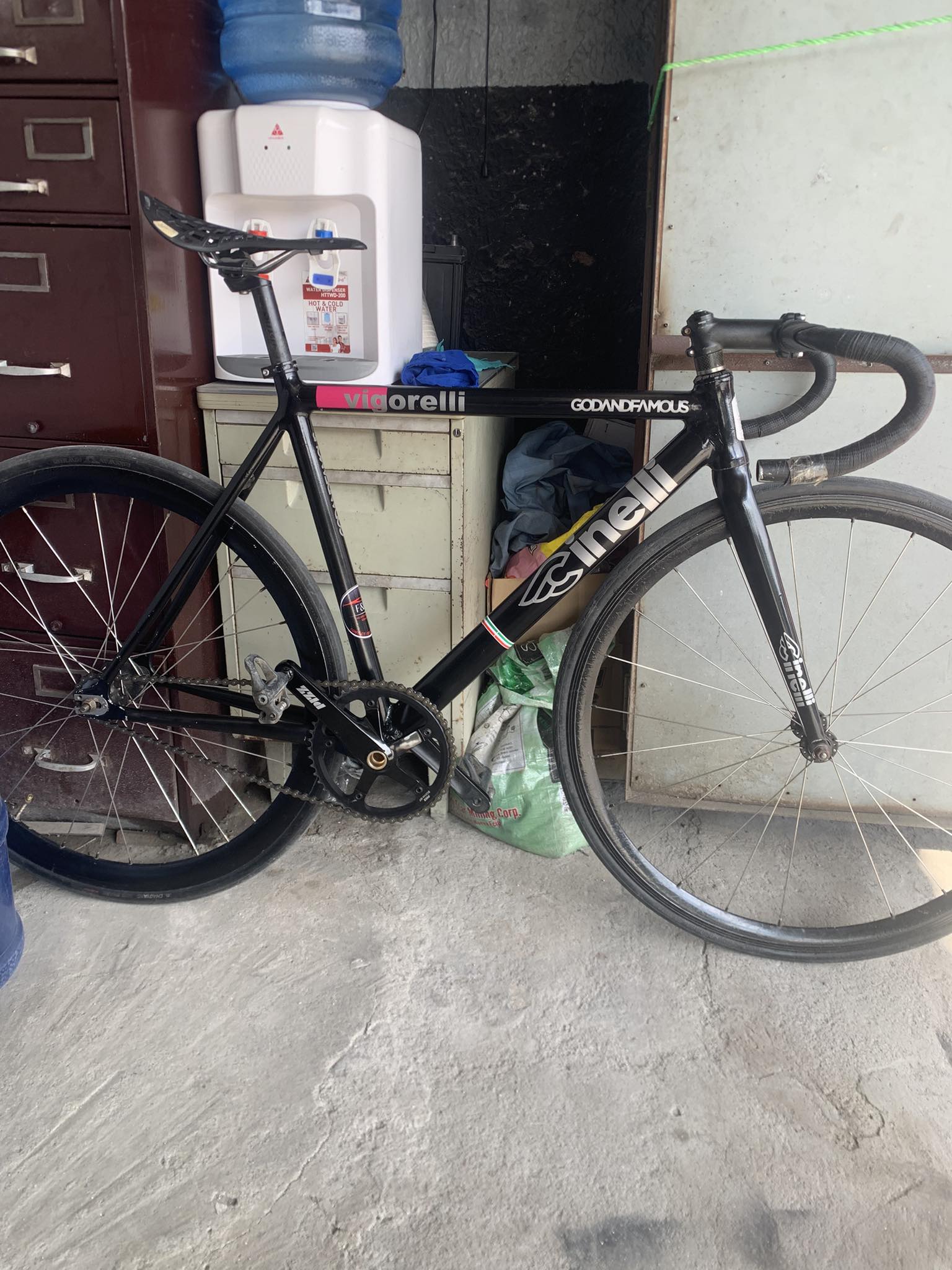 fs 7500 tsunami snm100 repainted to cinelli