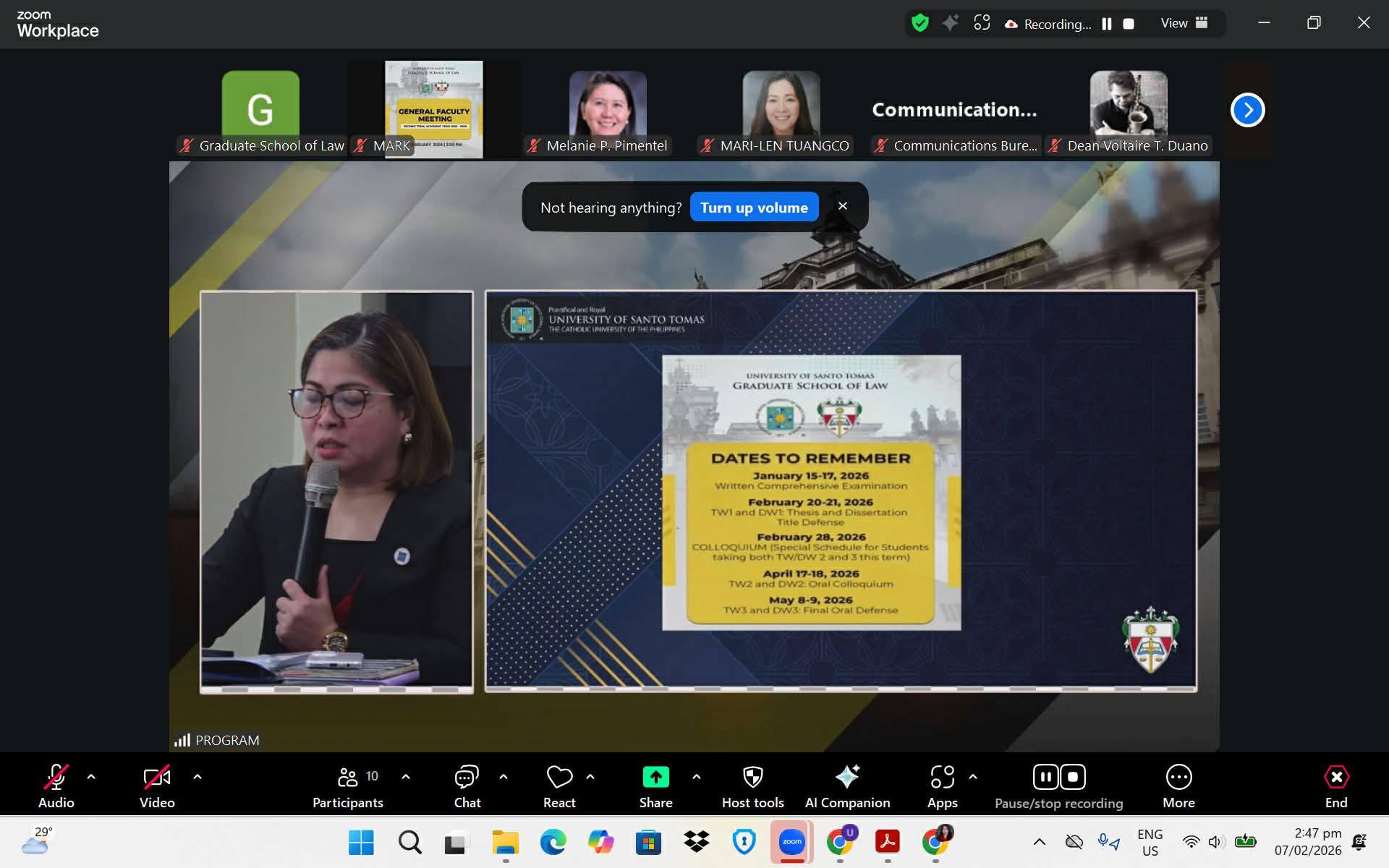UST Graduate School of Law
