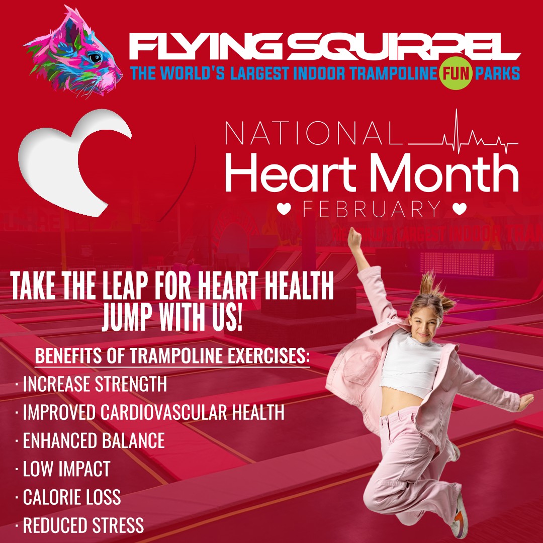Flying - ️ February is Heart Health Awareness Month! ️ At Flying ...