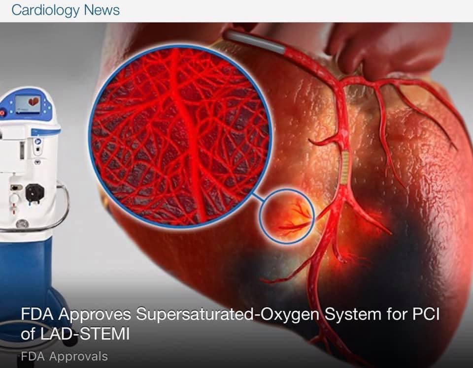 CCU - ⭕️ FDA Approves Supersaturated-Oxygen Device...