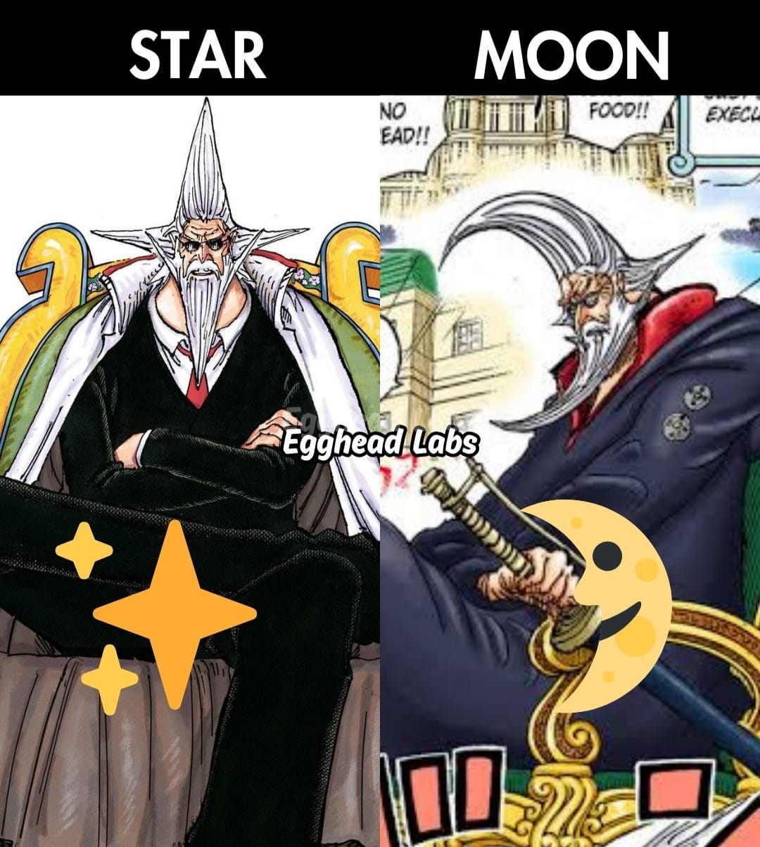Egghead - DID YOU NOTICE⁉️ 🤔 St. Figarland Garling has a moon shaped ...