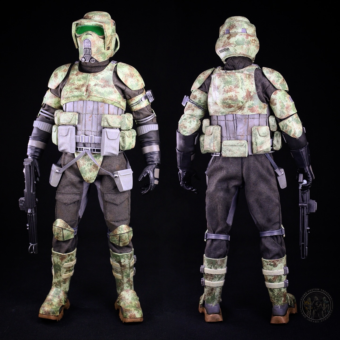 1/6 Hot Toys Custom | 41st Scout Trooper (V2) While working on the