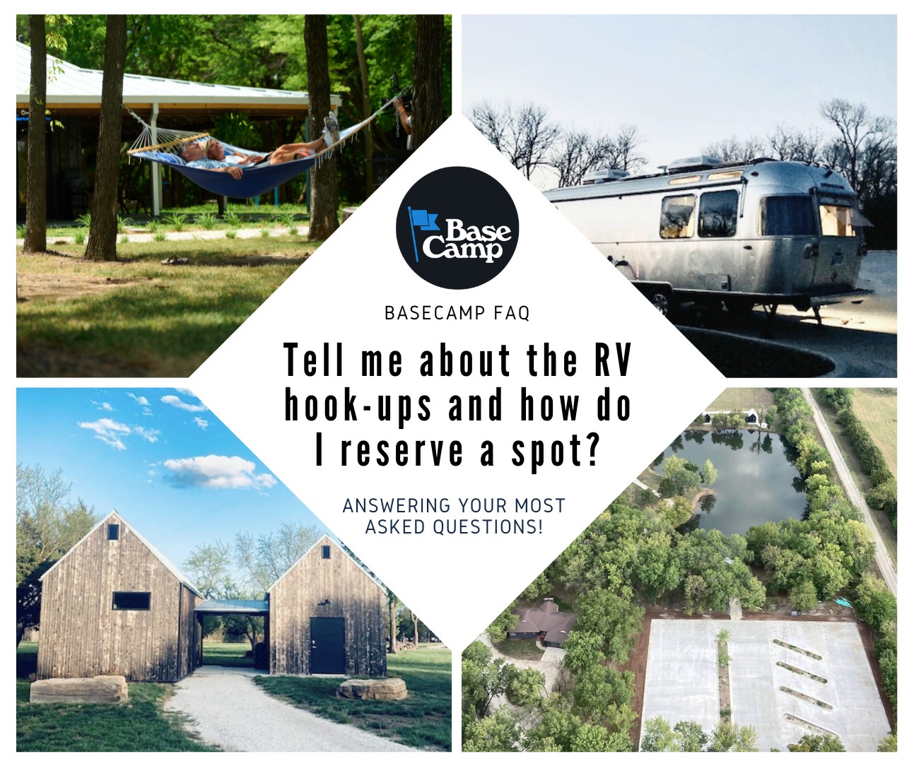BaseCamp - BaseCamp has 9 full service pull-through RV spots. Our RV ...