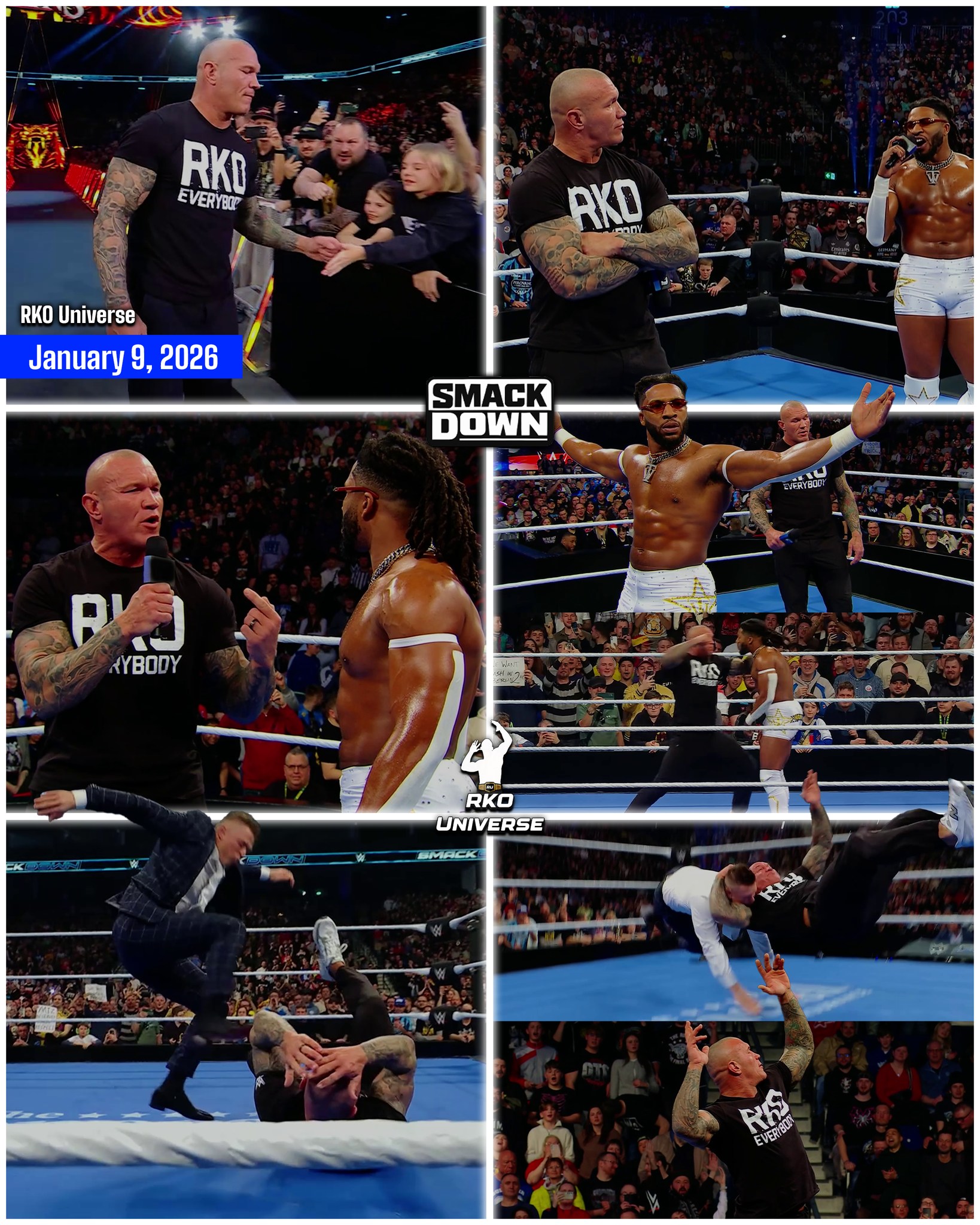 RKO Universe - 🔵 WWE SmackDown, January 9, 2026 — Opening... | Facebook