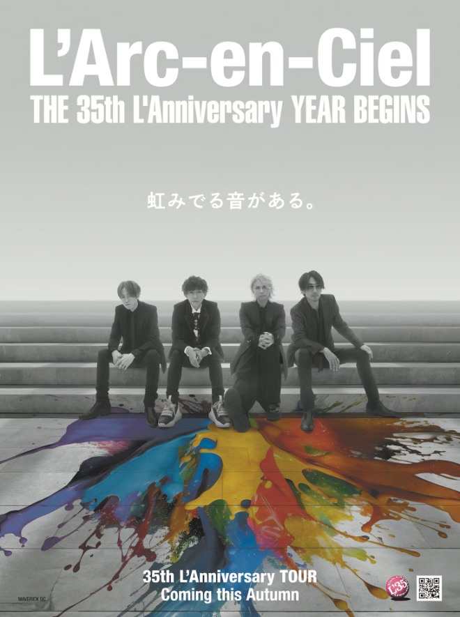L'Arc-en-Ciel's 35th anniversary begins with an anniversary tour