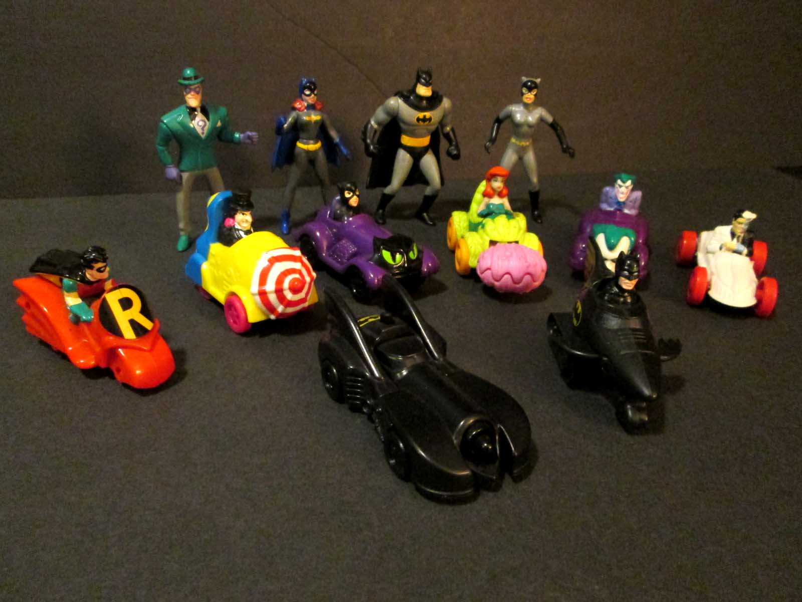 1993 McDonald's - Batman The Animated Series - Happy Meal Toys