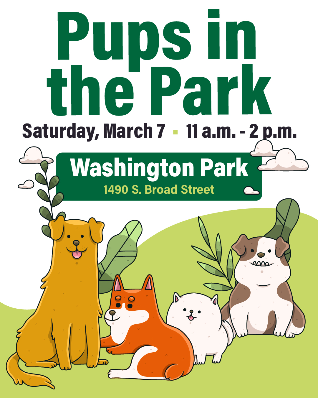 City - 🐕 Calling all vendors! 🐕 Pups in the Park is a free, dog ...