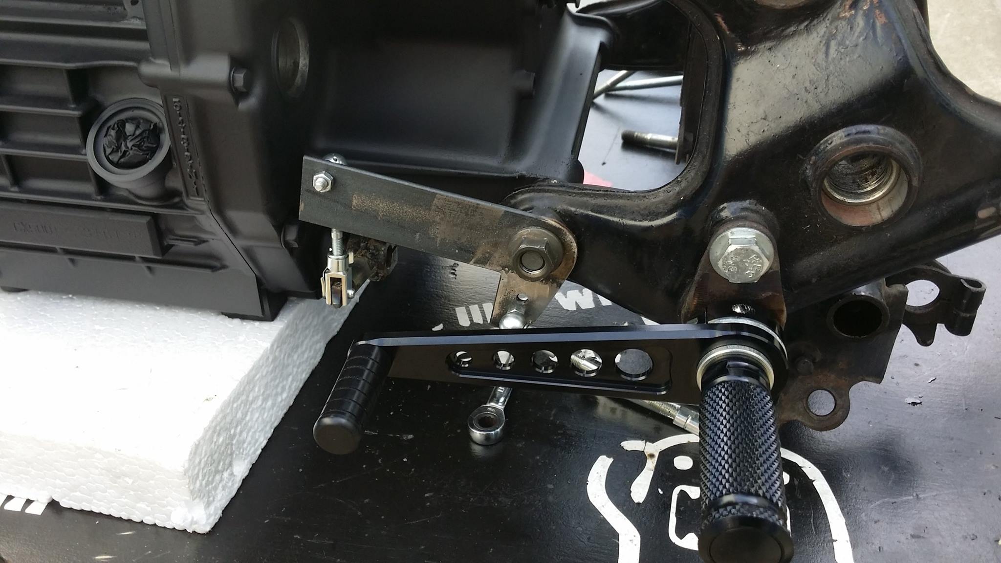- Rear-Set Shifter... - CX500 Cafe Racer/Bobber Project | Facebook