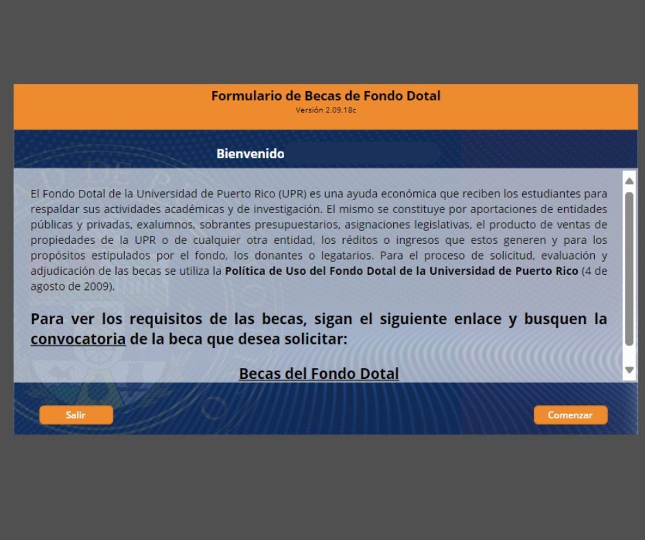 Universidad - [ATENCIÓN ESTUDIANTES] APERTURA CONVOCATORIAS DEL FONDO ...