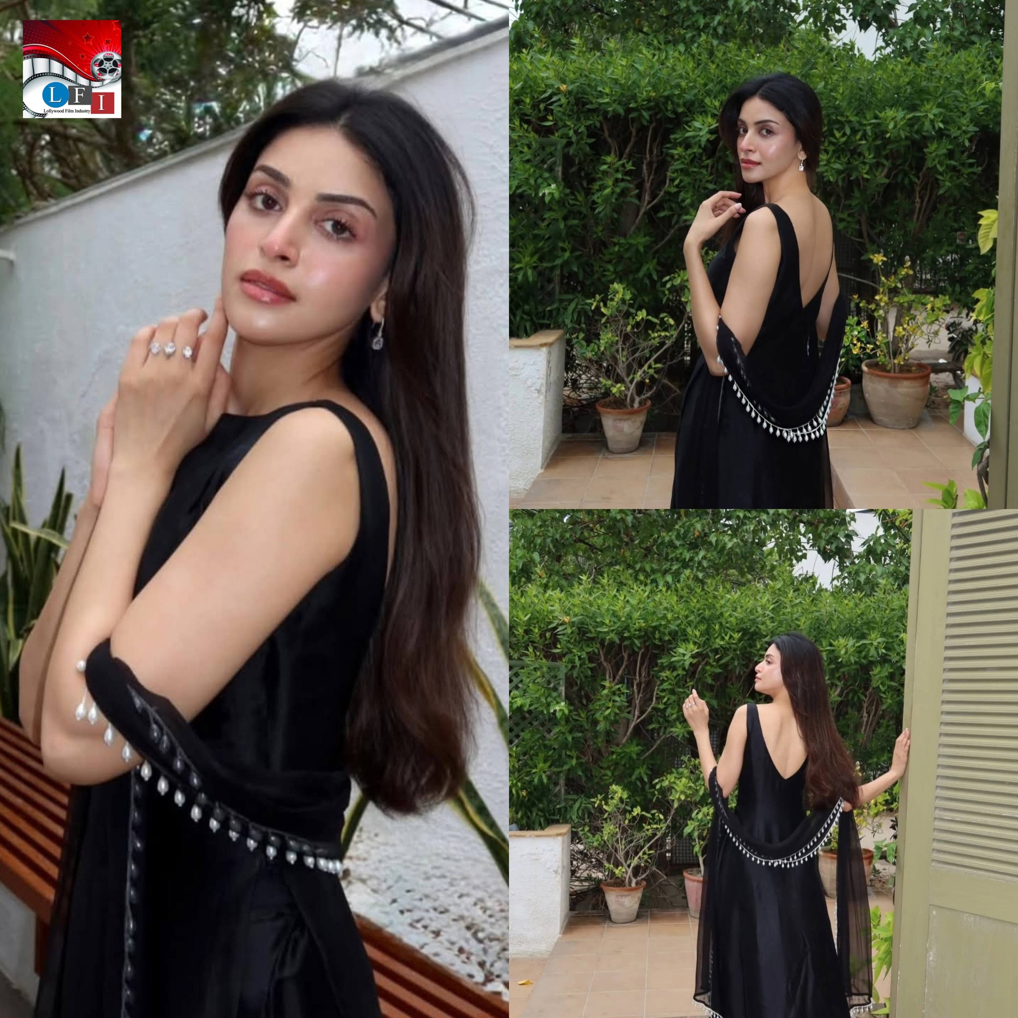 vinyl cut out dress Vesper Backless Mini in Black Gradient Pink 3D Floral out_of_stock_alerted Taille:WOMEN M 32 Waist