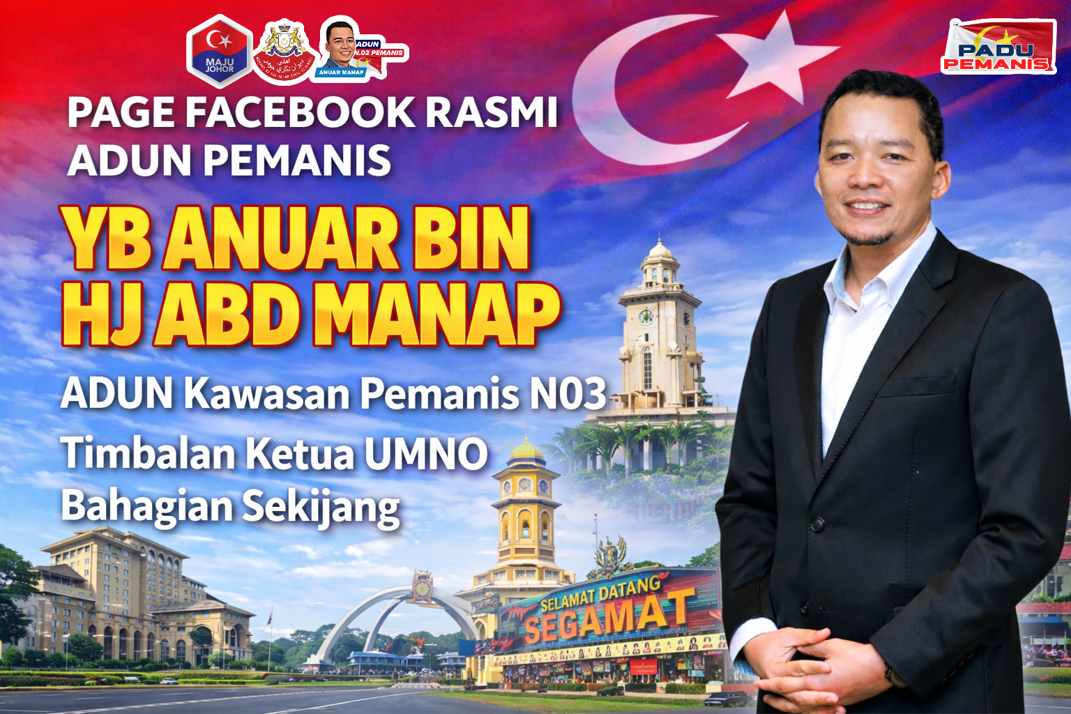 Anuar Abd Manap DUN Pemanis N.03 | Segamat