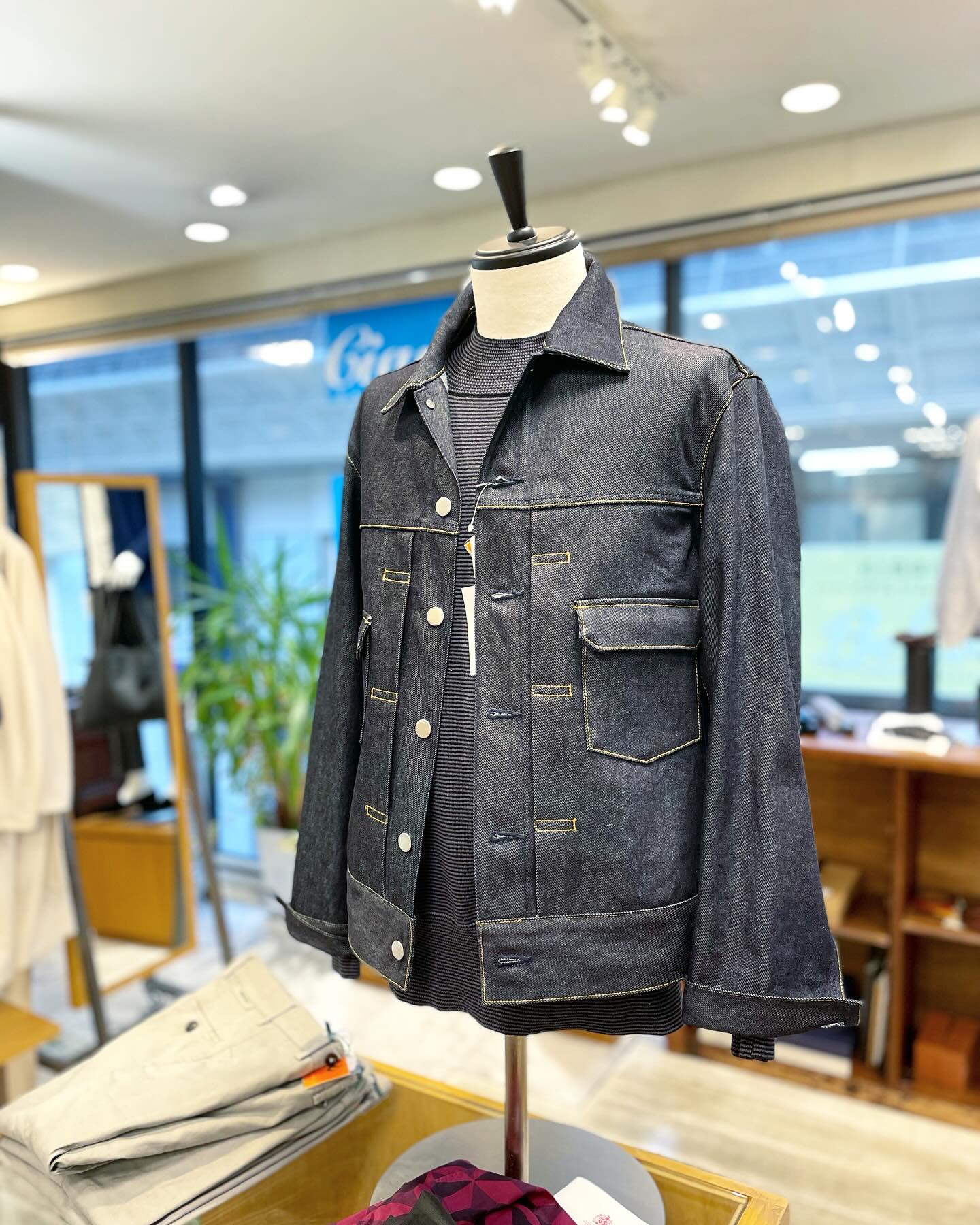 Ciao - Jeanik 2nd-Type Denim Jacket Indigo ¥39600 通”なモデル✨2nd 