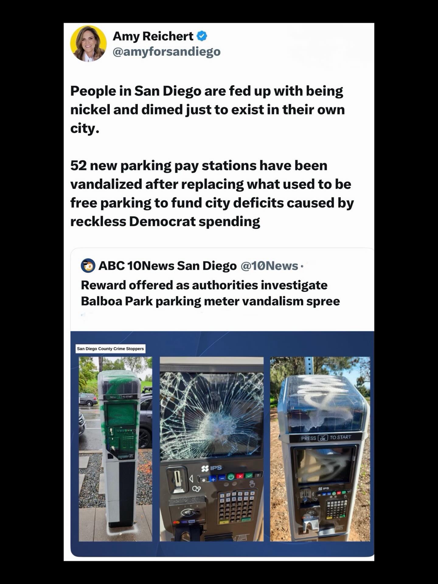 Amy - People in San Diego are fed up with being nickel and dimed just ...