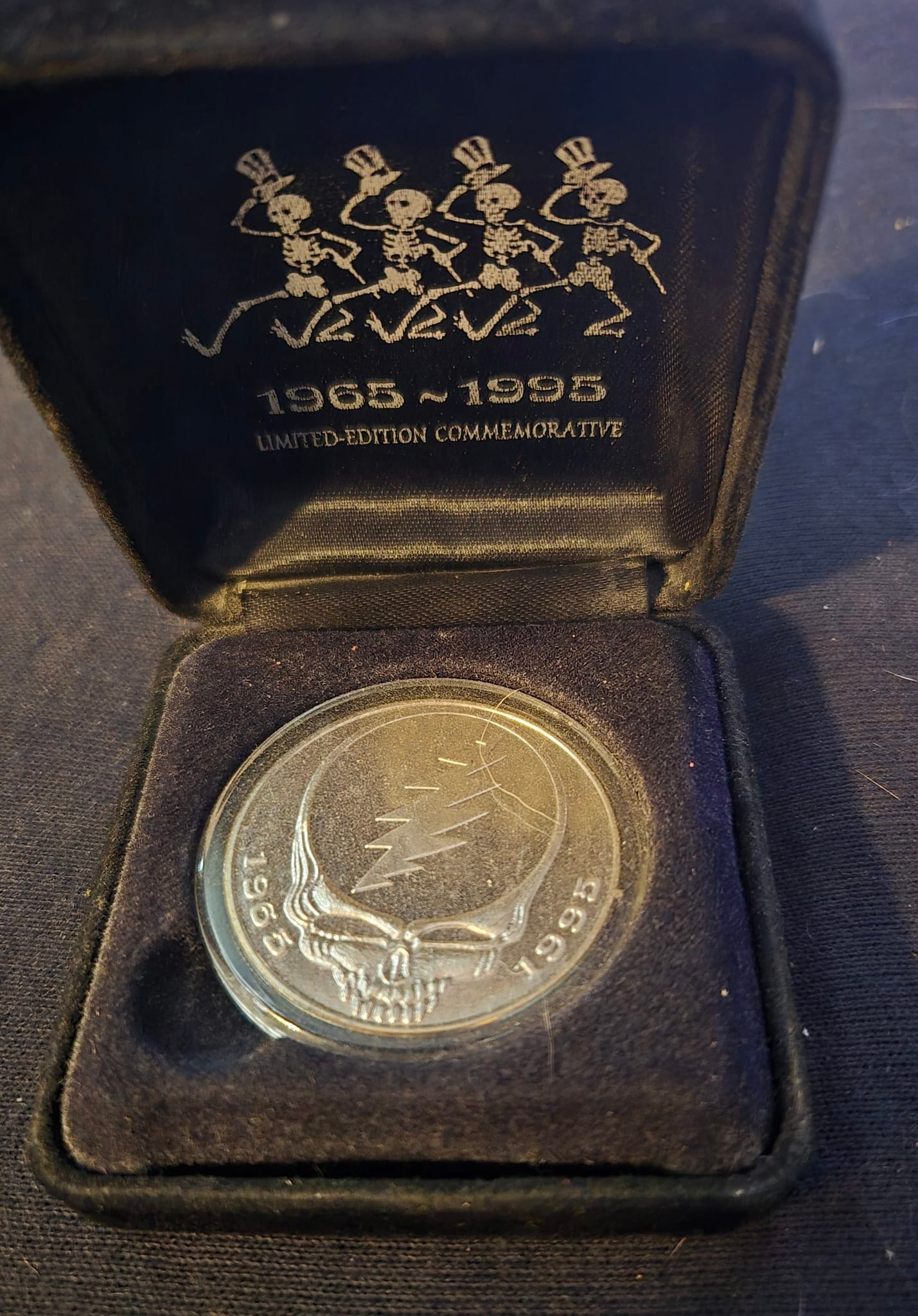 Grateful Dead silver coin for sale
