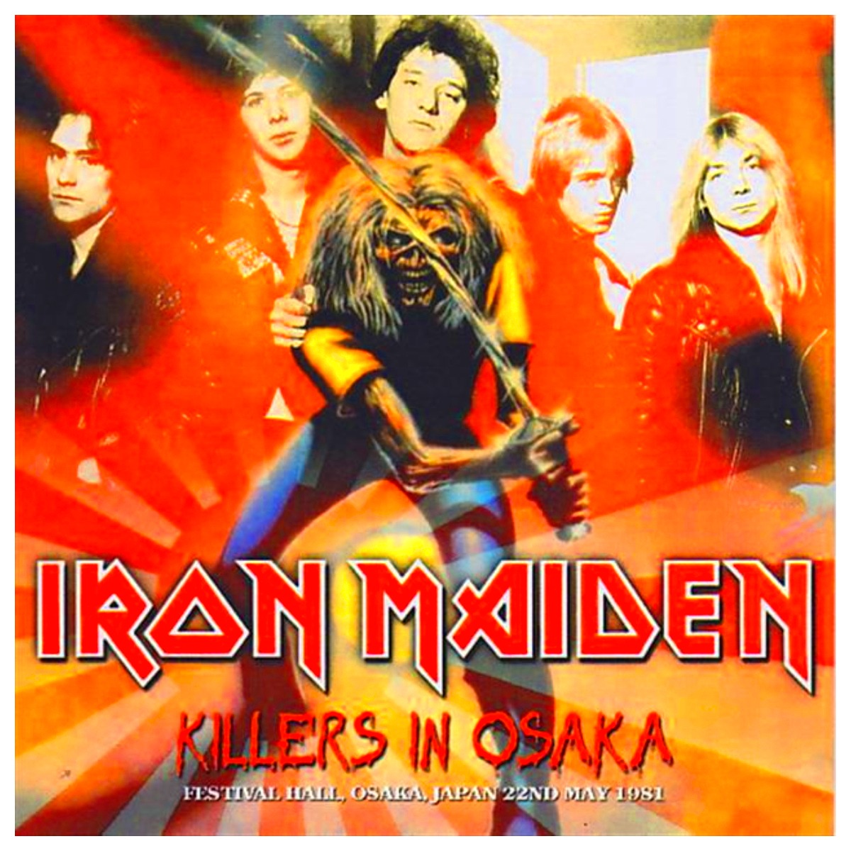 Iron Maiden - Festival Hall, Osaka 🇯🇵 Japan May 22, 1981