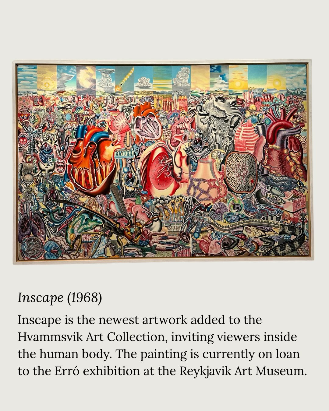 Erró; Guðmundur Guðmundsson (1932 - ) is an Icelandic artist