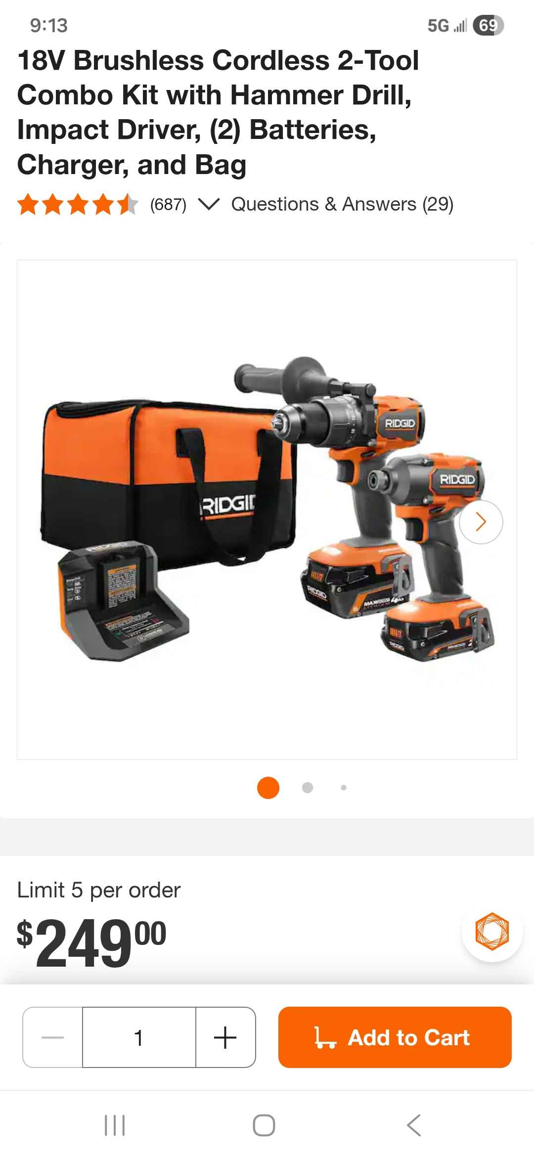 Ridgid drill + impact - Drills - Reno, Nevada | Facebook Marketplace ...