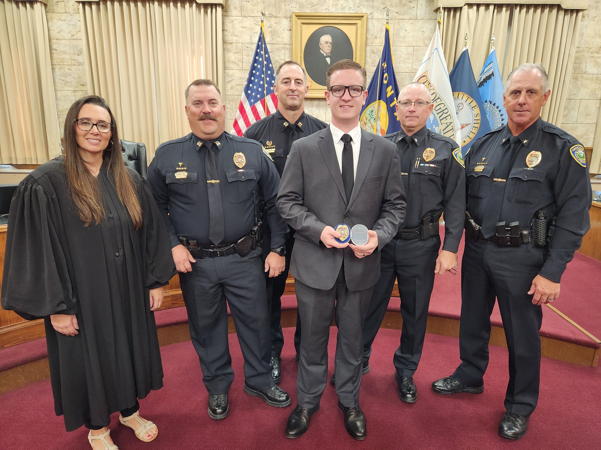 WELCOME GFPD BADGE 391,... - Great Falls MT Police Department | Facebook