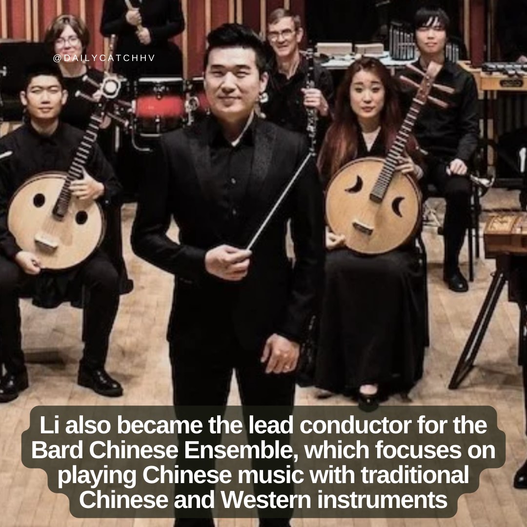 The Daily Catch - A young conductor at Bard, Shutong Li,... | Facebook