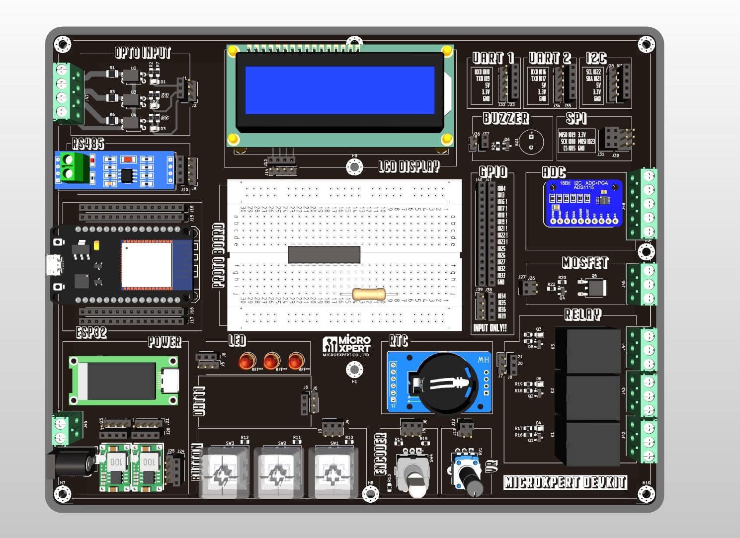 MicroXpert - ชุดบอร์ดทดลอง MICROEXPERT DEVKIT 🔥🔥 📌... | Facebook