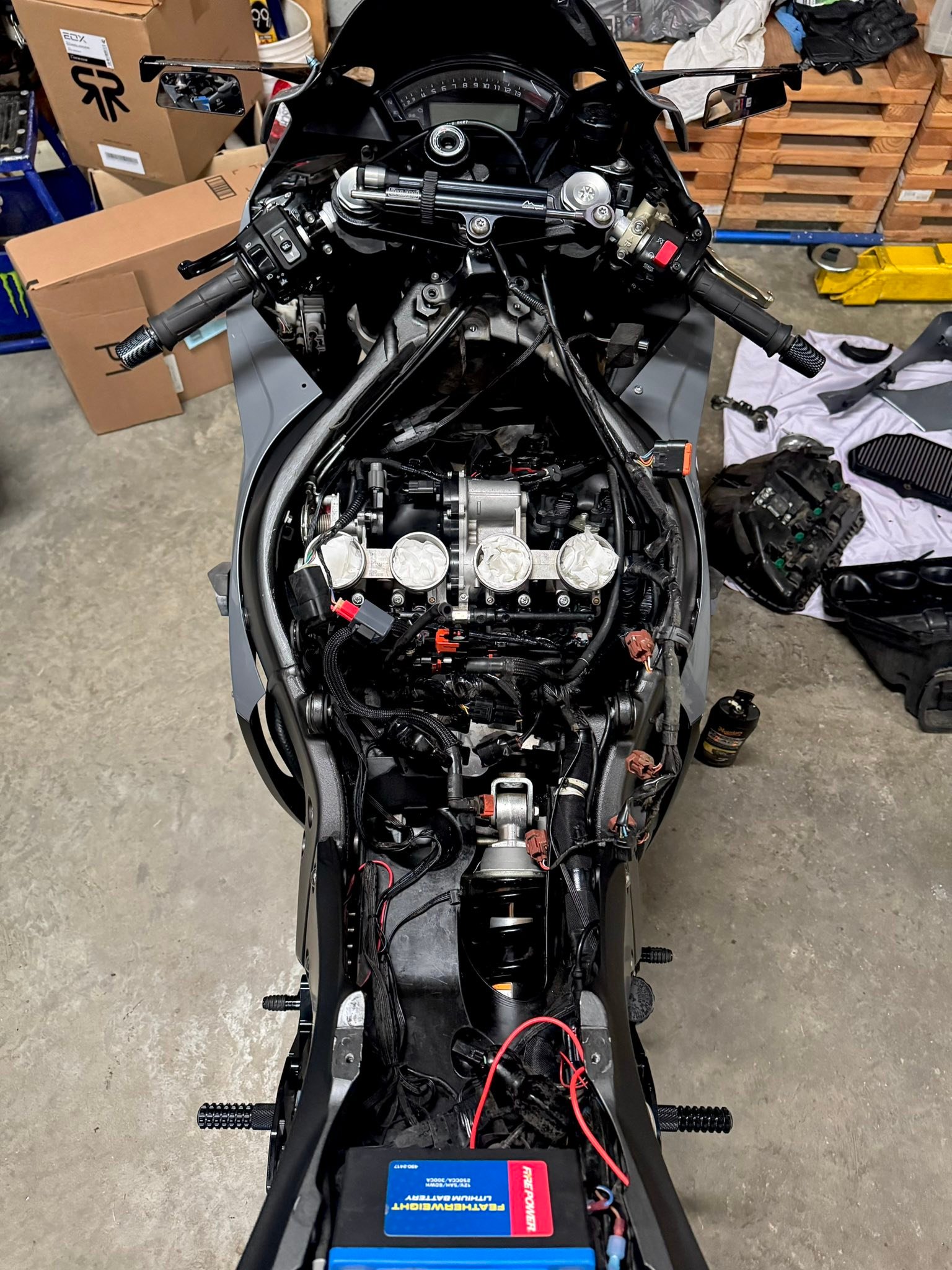 What sprocket size to wake up a 2019 Kawasaki ZX10R?