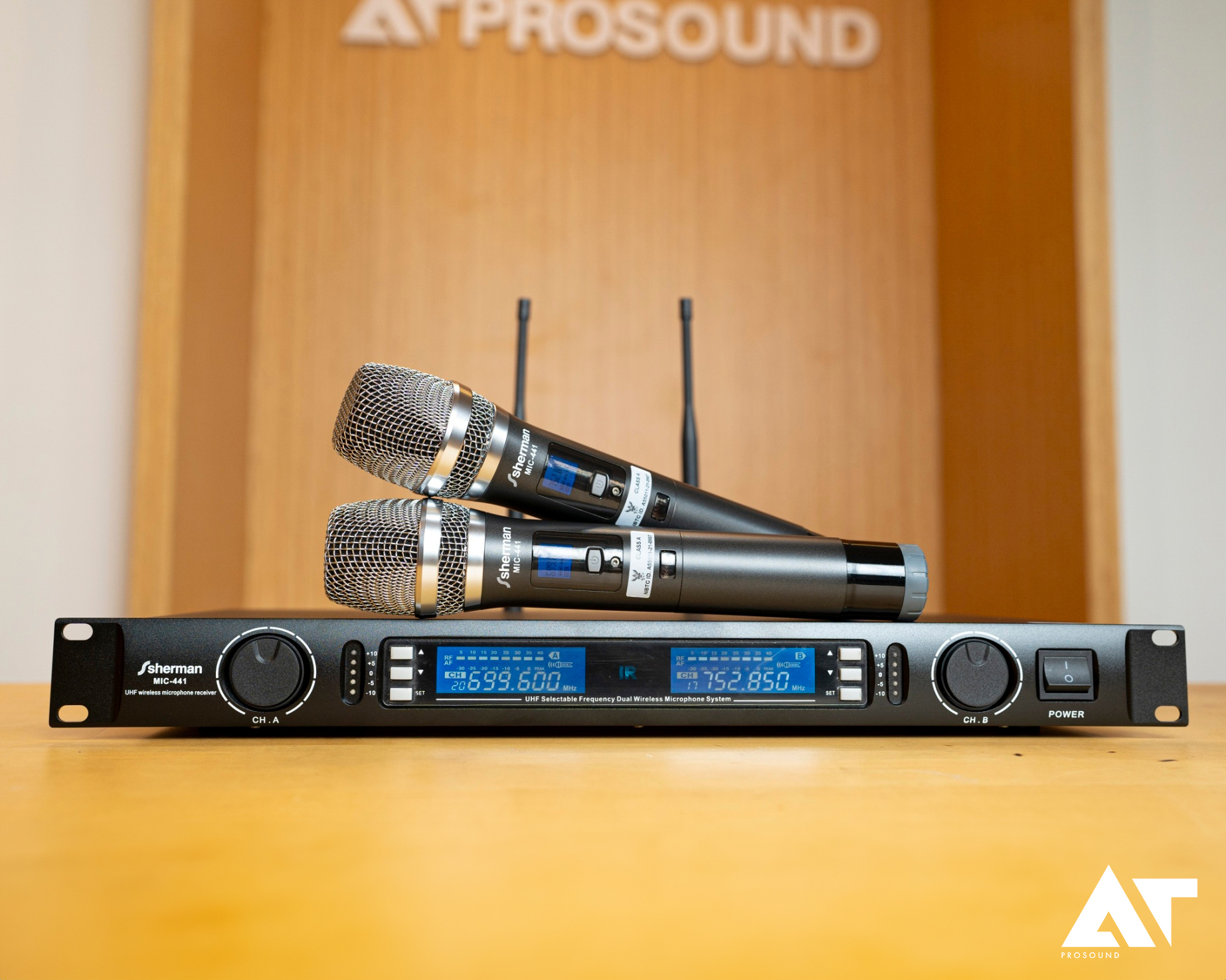 ไมค์ขึ้นห้างพบได้บ่อย Sherman MIC-441... - AT prosound-shop | Facebook