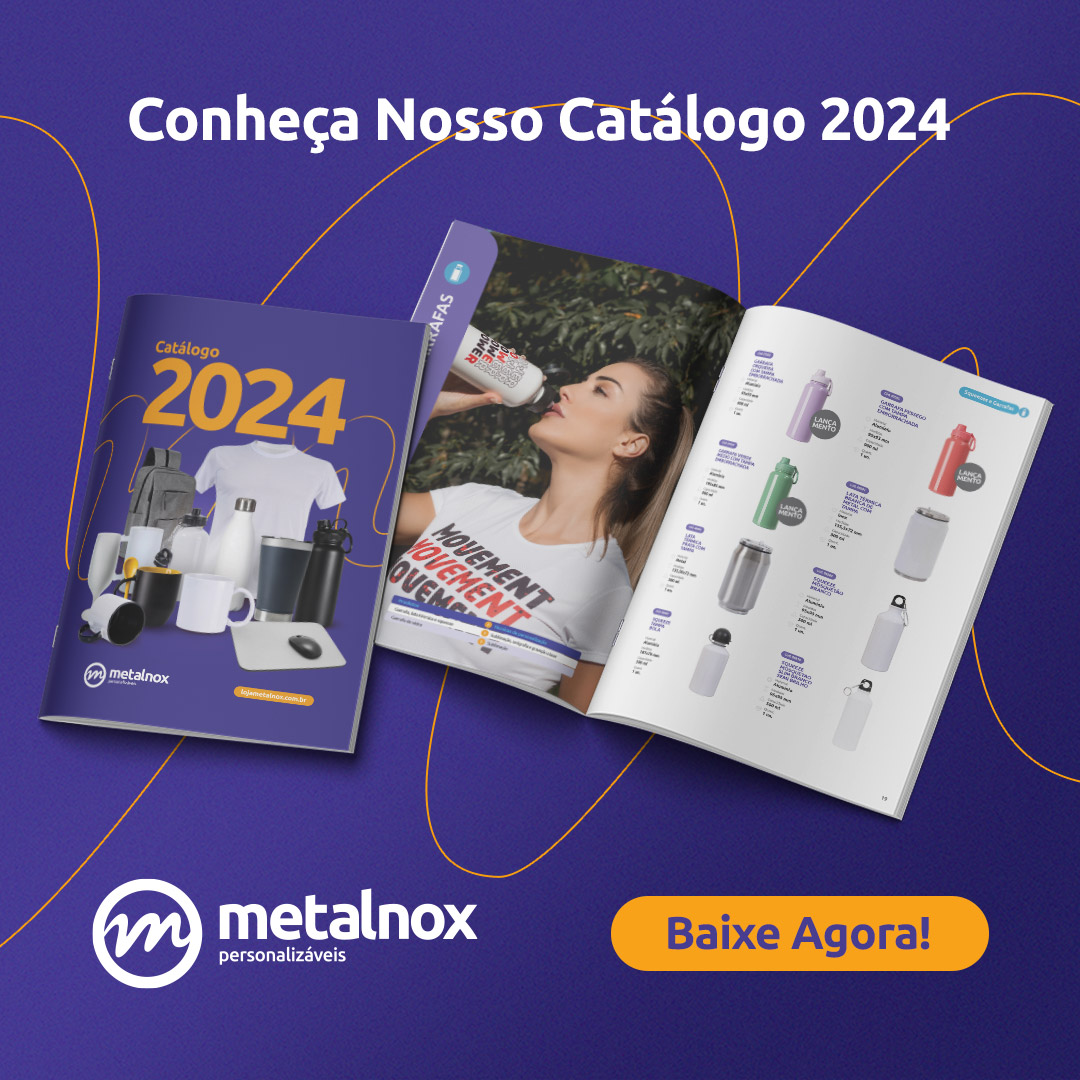 O Novo Catálogo de Produtos da... - Metalnox Personalizáveis