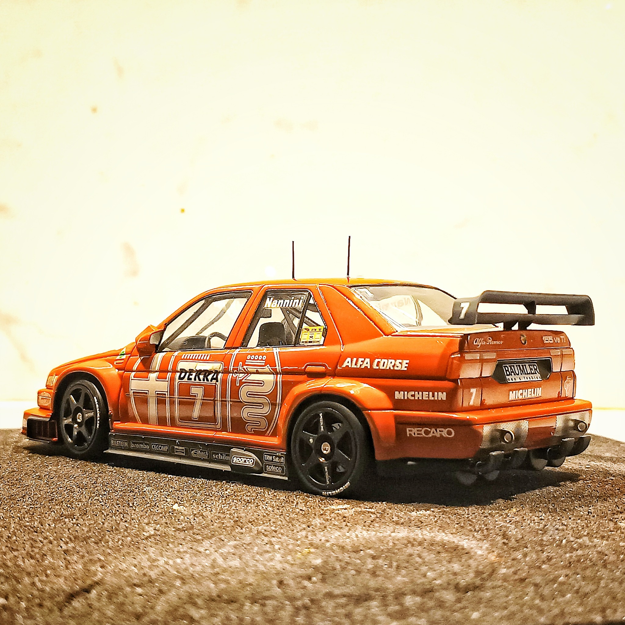 Tamiya 1:24 Alfa Romeo 155 V6TI scale model review