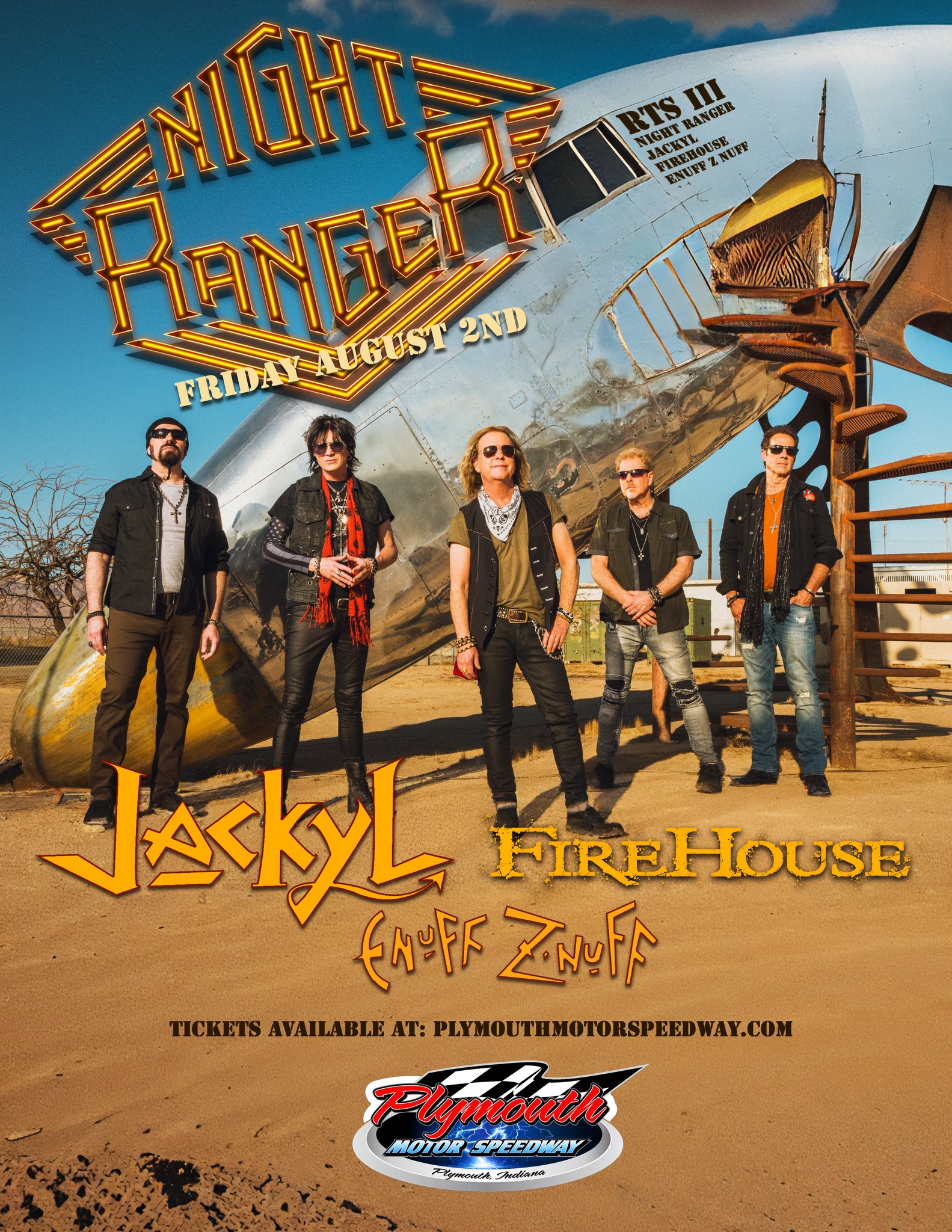 NEW SHOW ANNOUNCEMENT‼️ Night Ranger, along with our pals Jackyl