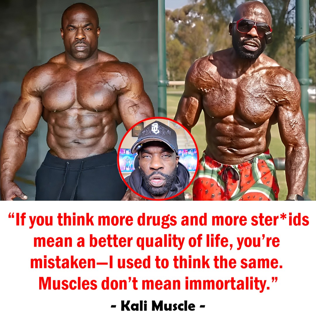 Gym - Fitness personality and former bodybuilder Kali Muscle has ...