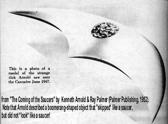 How the term 'flying saucers' originated in 1947