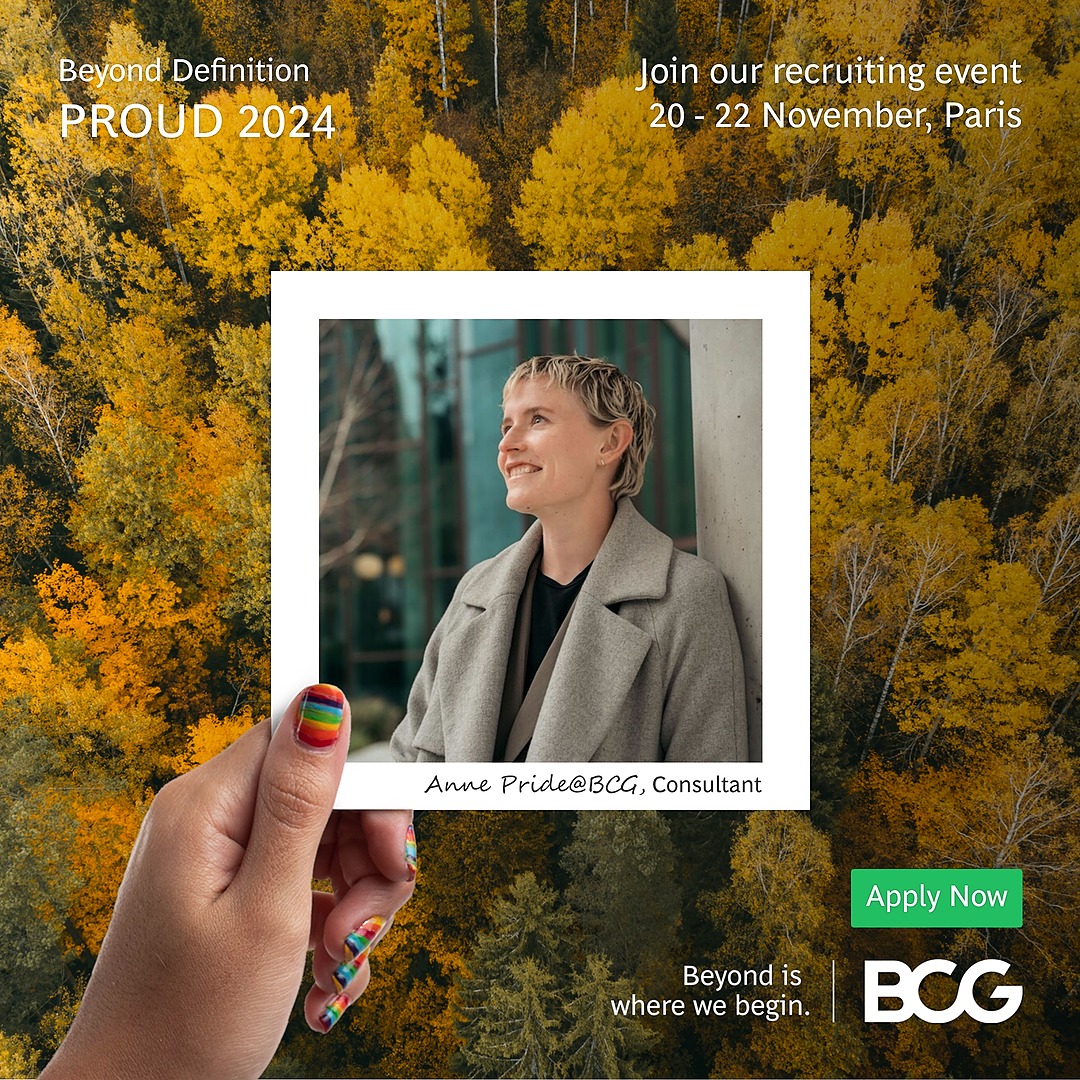 Fysiksektionens - BCG’s Proud Event 2024 is now open for Applications ...