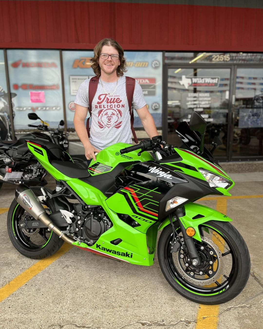 Congratulations to Blake on purchasing a very lightly used 2021