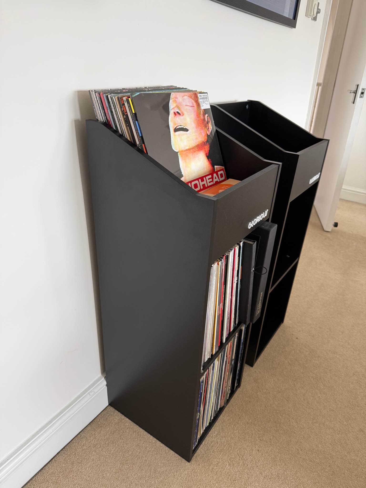Record/Vinyl Storage Units x 2 (or will sell separately) - Glorious 330 ...