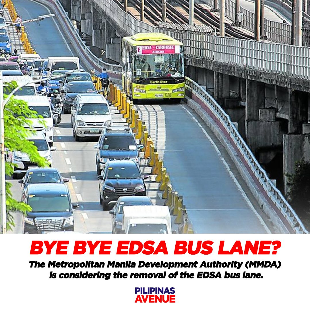 Pilipinas Avenue - GOOD BYE NA BA SA EDSA BUSLANE? The EDSA bus lane ...