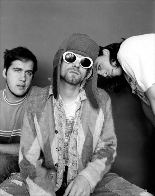 Nirvana photographed by David Sims for The Face in New York, NY