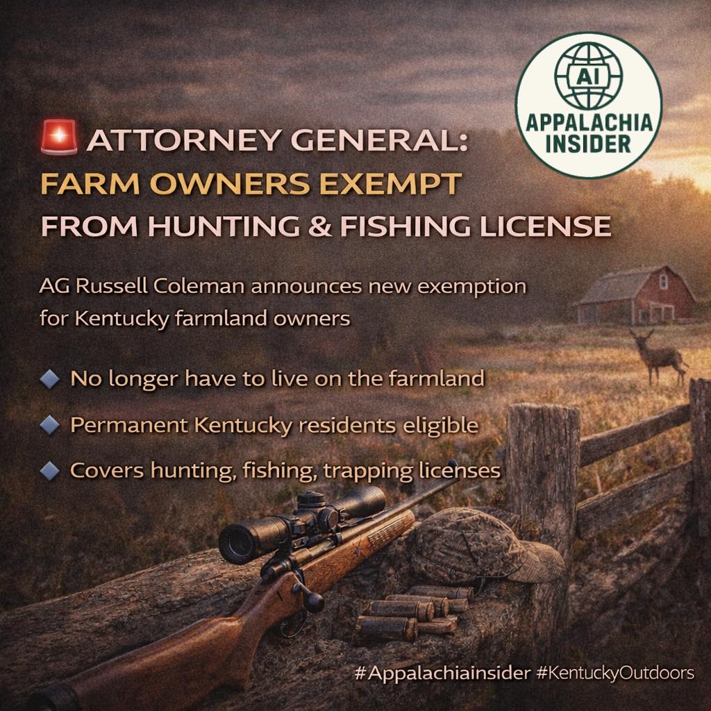 🚨 KENTUCKY HOUSE UNANIMOUSLY PASSES... - Appalachia Insider | Facebook