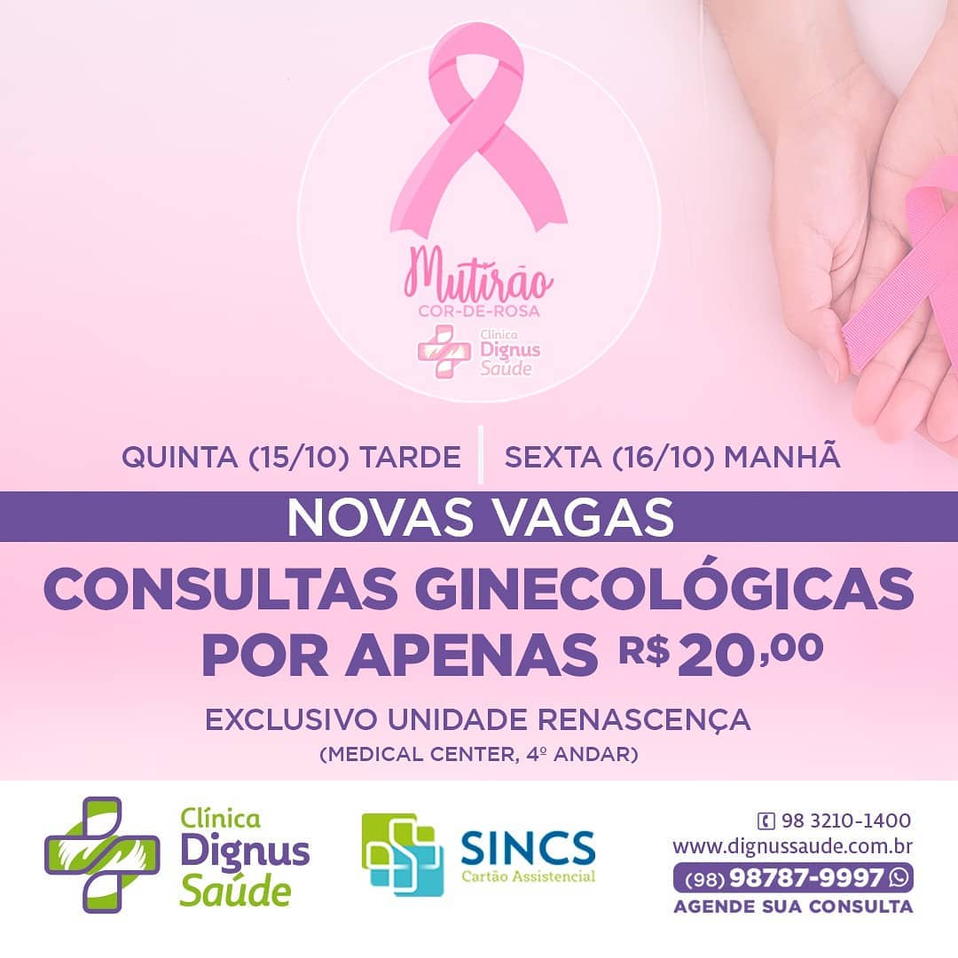 Dignus Saúde - Atenção! Estão abertas novas vagas para...