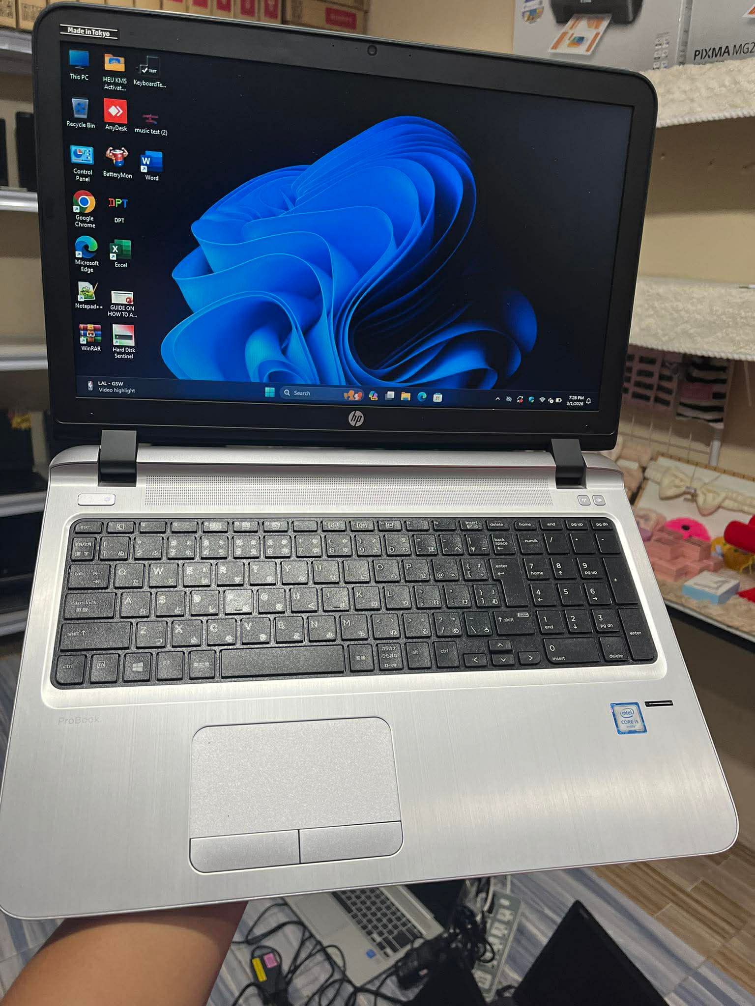?HP 450 G3? ✳️MODEL: HP ProBook 450 G3 ✳️PROCESSOR: Intel 