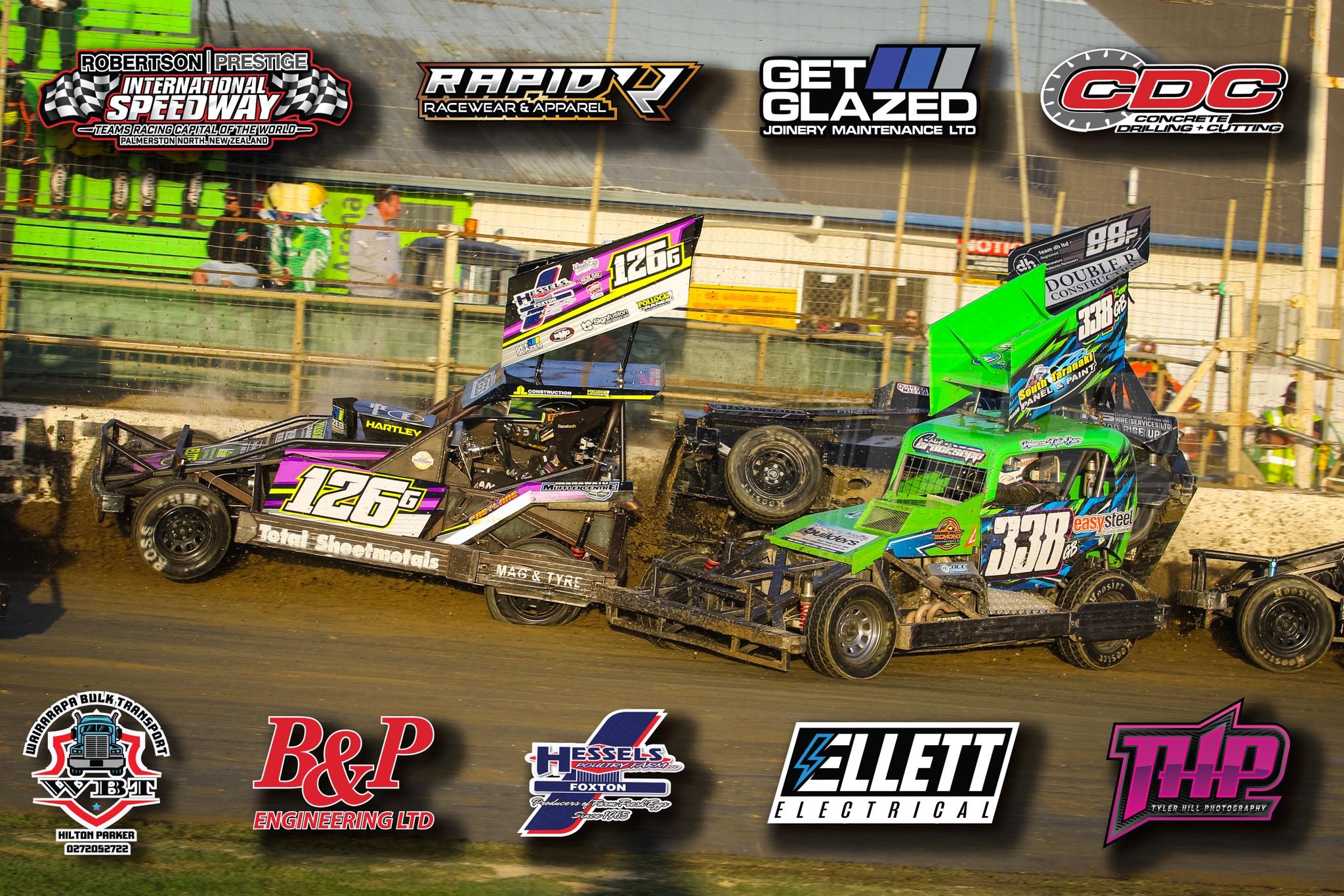 Tyler - Rees & Miers seems to be the theme of the night. Both drivers ...