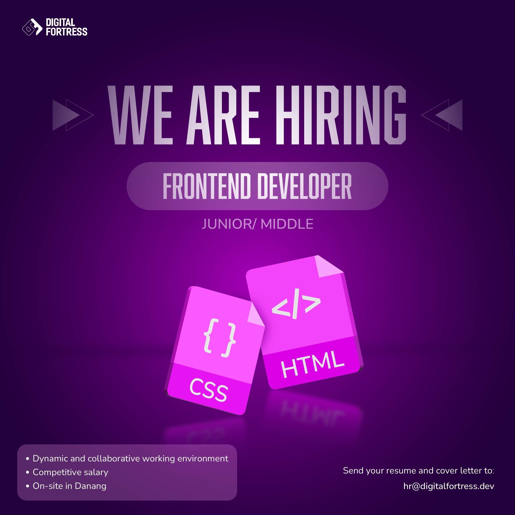 Digital - 🥸Join our Digital Fortress as a 𝐅𝐫𝐨𝐧𝐭-𝐄𝐧𝐝 𝐃𝐞𝐯𝐞𝐥𝐨𝐩𝐞𝐫 if you ...