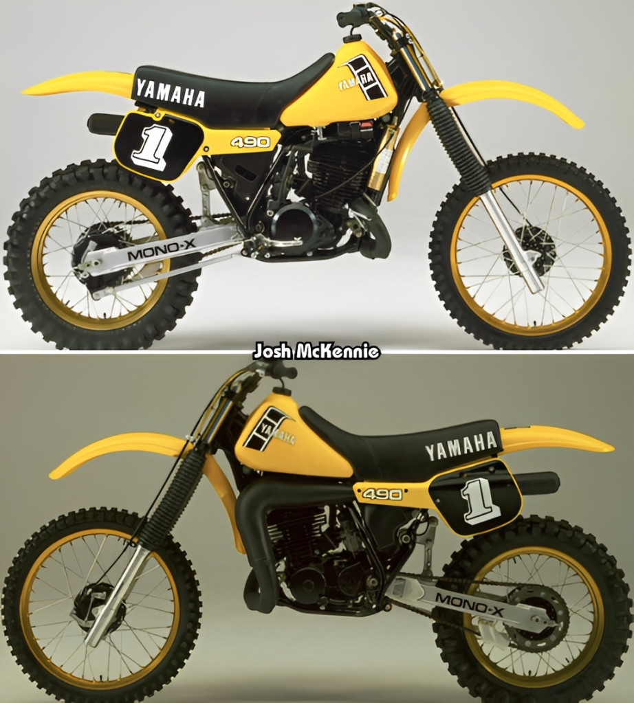 1982 Yamaha YZ490: Raw open-class motocross power