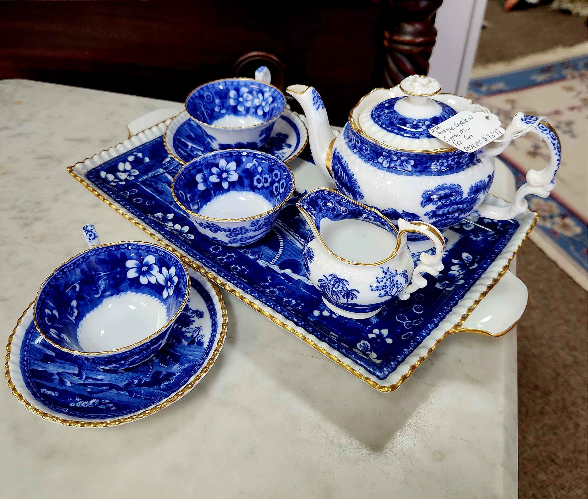 Antique Copeland Spode... - Dog Branch Antiques and Auctions
