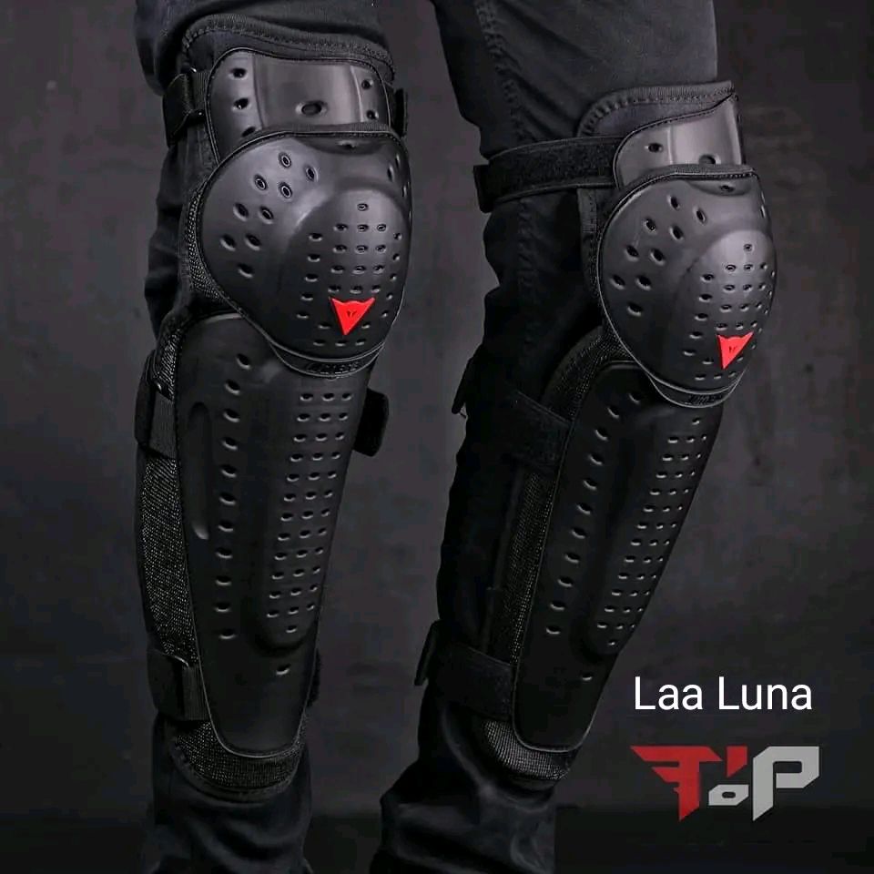Protection Genou Motard Glissières En Nylon Pour Genou Moto - Circuit Et Route - Noir - Résistance à L'usure équipement Motard Sportif