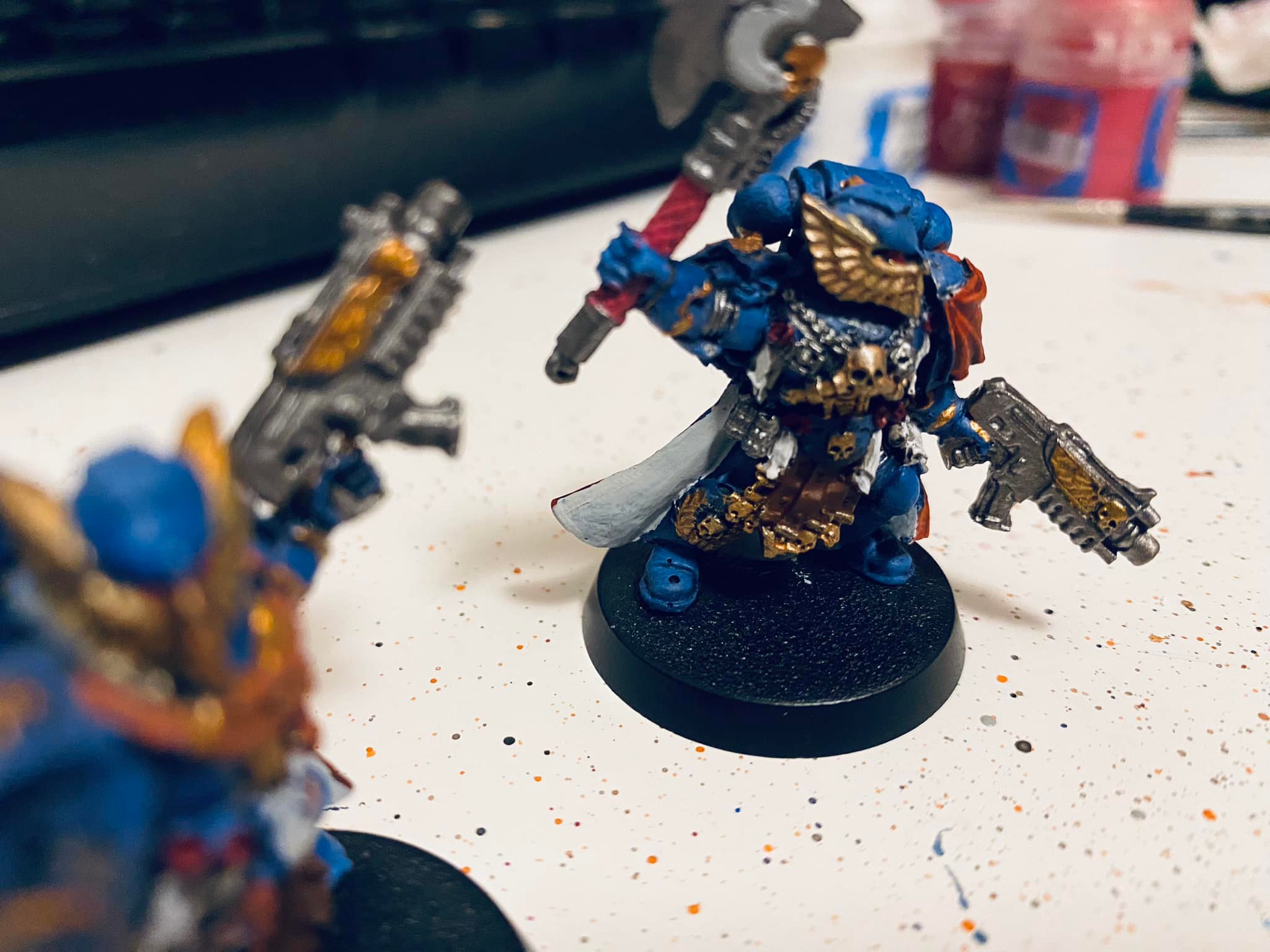 Ultramarine Honor Guard in Finecast quality issues