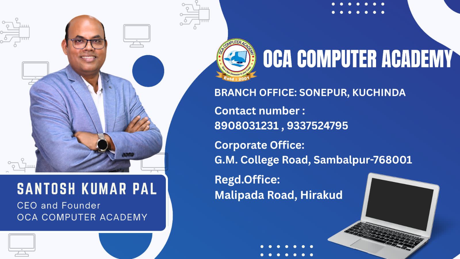 OCA Computer Academy | Sambalpur