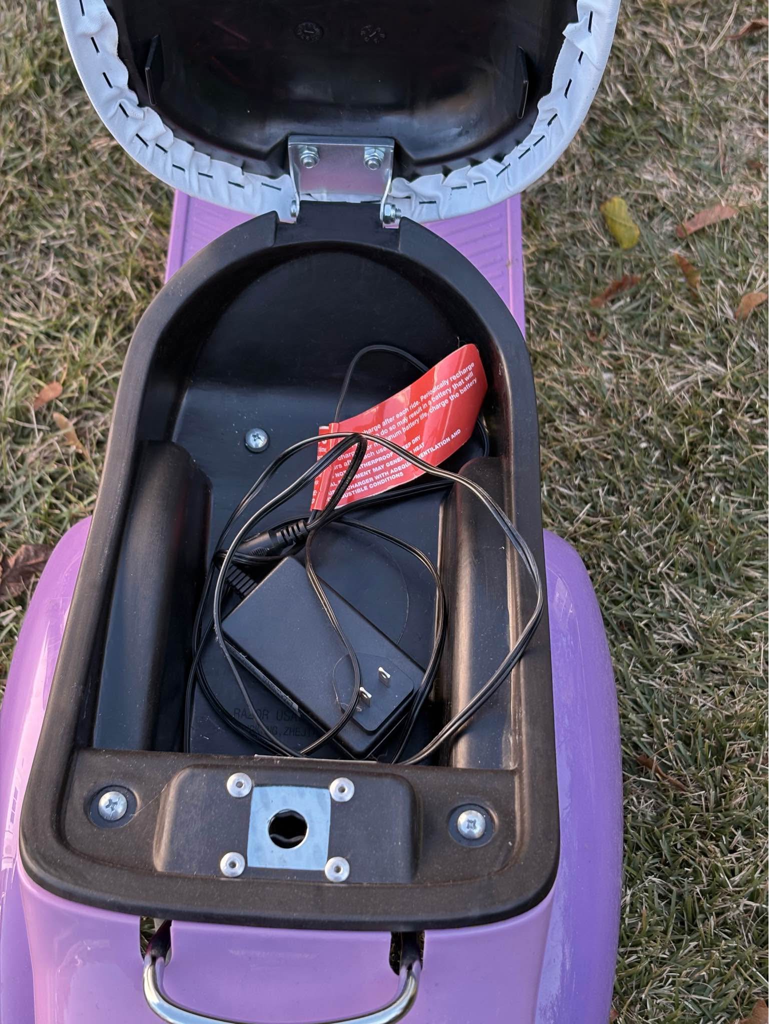 Razor Pocket Mod Miniature Euro-Style Electric Scooter - Kiki Purple ...